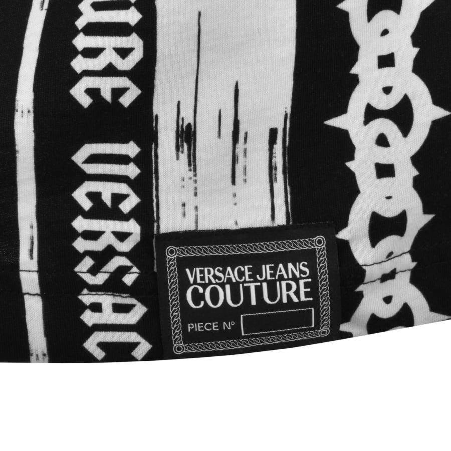 Versace Jeans Couture Long Sleeve T Shirt Black | Mainline